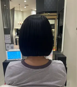 ミディアム 徳田 勇貴のヘアスタイル