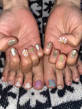 ネイル 個性派🌺推しネイル 💅💞hota🐇のネイルデザイン