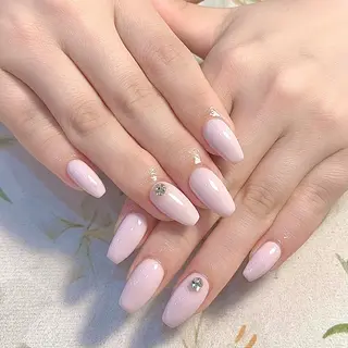 ネイル 🎀kira 長さだし💗モチ最高のネイルデザイン