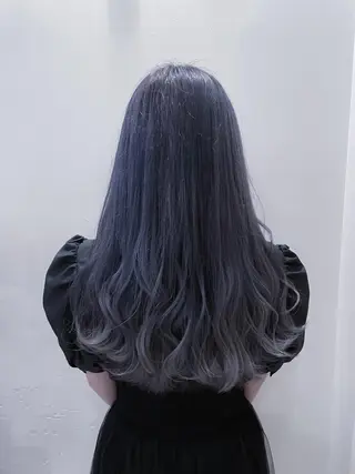 セミロング カラー モードケイズJR尼崎 トップサロンdのヘアスタイル
