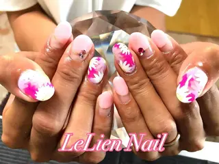 ネイル モチの良さ◉ フィルインネイル♡のネイルデザイン