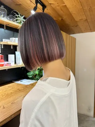 ミディアム カラー メンズ 🧸艶々韓国ヘア 🧁mizunaのヘアスタイル
