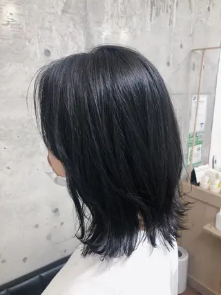 ミディアム MeL 横浜/ MIHOのヘアスタイル