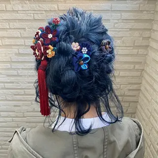 ヘアアレンジ 笹木 琴乃のヘアスタイル