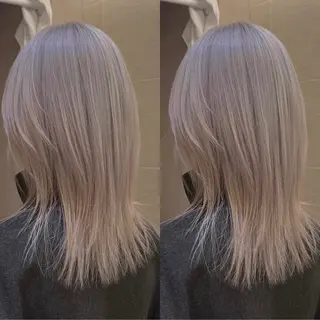 ミディアム カラー ブリーチカラー🌟/ ちさとのヘアスタイル