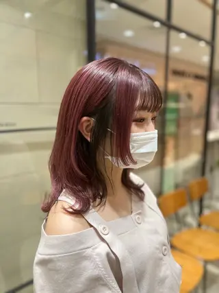 ミディアム カラー 似合わせカラー/ヘア セット💐本多恵美のヘアスタイル