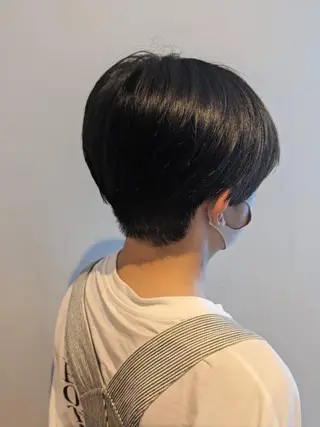 ショート パピヨンロゼ中川 髪質改善/低ダメージのヘアスタイル