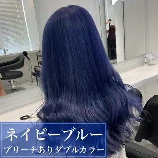 セミロング カラー ヘアアレンジ 🫧モテる💗ダメー ジレスハイトーン🫧のヘアスタイル