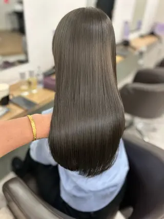 セミロング カラー ヘアアレンジ 【代表】 たき〜のヘアスタイル