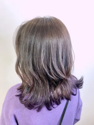 ミディアム カラー ヘアアレンジ Luzir⭐︎ GEN⭐︎のヘアスタイル