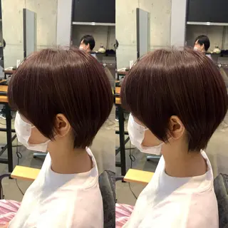 ショート ✨縮毛矯正/髪質改善 錦糸町/松坂拓馬のヘアスタイル