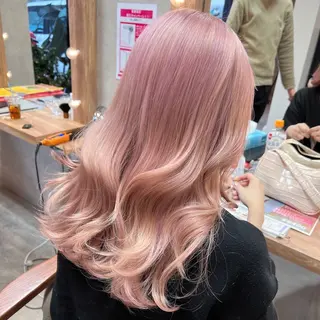 ロング カラー RIENS xreaのヘアスタイル