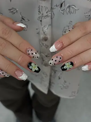 ネイル 枚方 Basea nails Minaのネイルデザイン