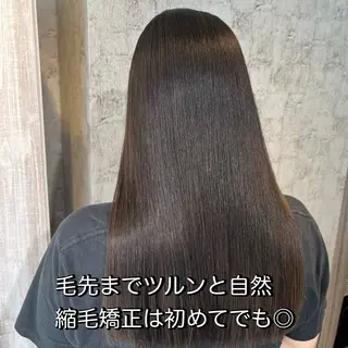 セミロング ✨髪質改善カラー✨ ななみのヘアスタイル