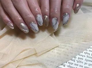 ネイル パラあり！フィルイン 美フォルムのネイルデザイン