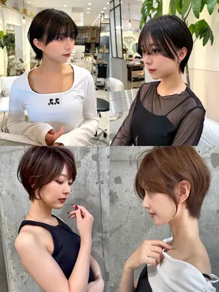 ショート カラー パーマ メンズ 韓国ヘア/巻ける 縮毛矯正/リョウヤのヘアスタイル