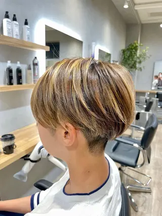 ショート 我舞谷 将人のヘアスタイル