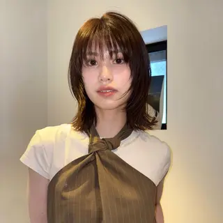 ショート カラー Ayaka 透明感カラーのヘアスタイル