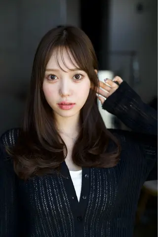 ロング カラー ANJU/上品カラー /似合わせカラー💖のヘアスタイル