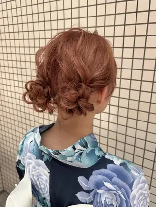 セミロング ヘアアレンジ あんざき みわのその他イメージ