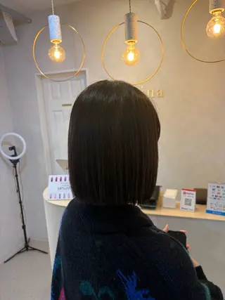 ミディアム Zina新越谷／ はるか🍄のヘアスタイル