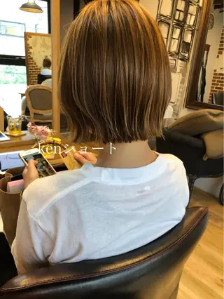 ショート ショート職人 美容師【KENTA】のヘアスタイル