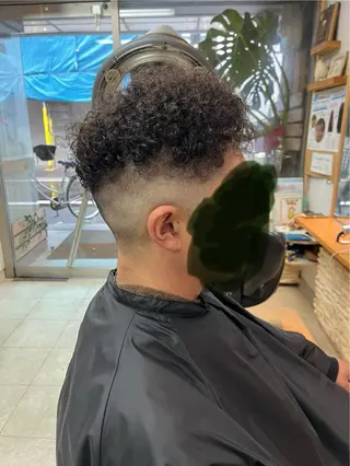 パーマ メンズ メンズカット/パーマ ✂︎ 　山下　貴也のヘアスタイル