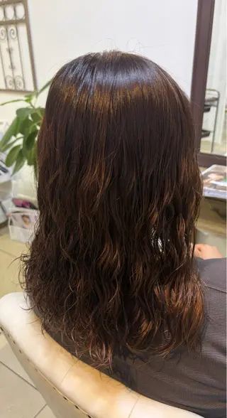 ミディアム eMuエミュ‪ ¨̮⃝ayakaのヘアスタイル