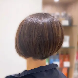 ショート カラー 大人髪質改善/ 源美晴のヘアスタイル