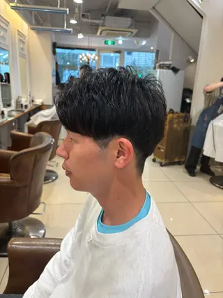 メンズ 韓国ヘアー🇰🇷 MIWAのヘアスタイル