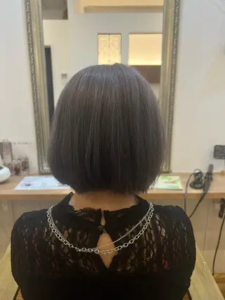 ショート カラー 🐰ハイトーンカラー 畠山 渡🐰のヘアスタイル
