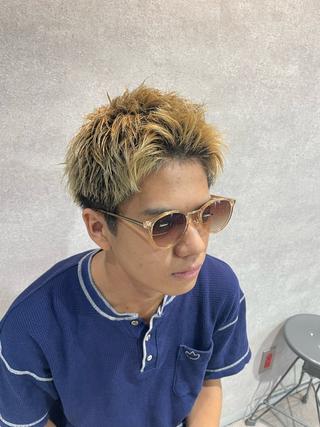 カラー メンズ ayu ♥のマツエク・マツパデザイン