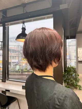 カラー ルシ🎨/ハイトーン デザイン/髪質改善のヘアスタイル