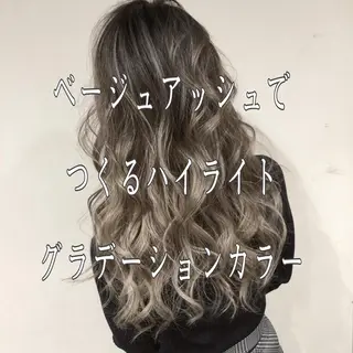 ロング カラー 髪質改善カラー韓国風 レイヤーtudaのヘアスタイル