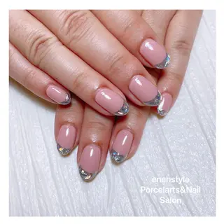 ミディアム ネイル 🐾enen style 🐾のネイルデザイン