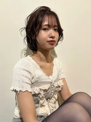 ショート 山形 梨沙のヘアスタイル