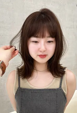 カラー 乙津 寧々のヘアスタイル