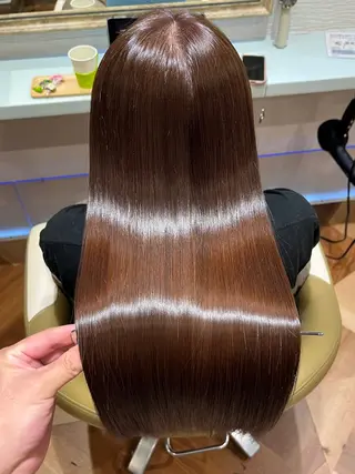ロング パーマ 髪質改善 高橋 勇樹のヘアスタイル