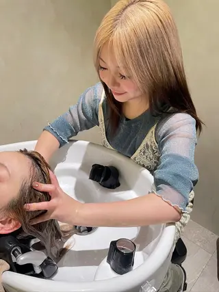 ミディアム メンズモデル板橋 島田依杏のヘアスタイル
