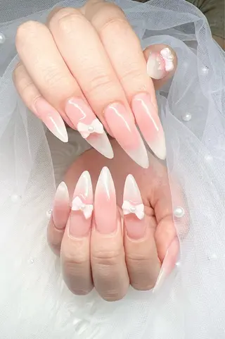 ネイル Lee Nails チップ長さだし専門店のネイルデザイン