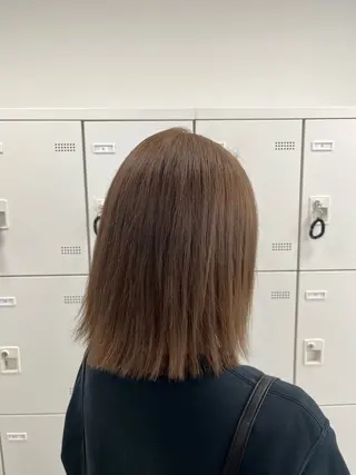 ミディアム カラー Zina熊本🫧 Kurehaのヘアスタイル