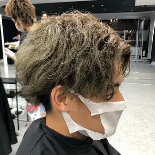 メンズ メンズ特化 水口湧太のヘアスタイル