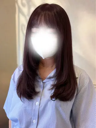 ロング カラー 艶感暖色カラー🥀/ レイヤー / れいかのヘアスタイル