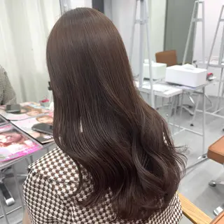 ロング カラー ヘアアレンジ ブリーチなしカラー /新百合ヶ丘/安形翔のヘアスタイル