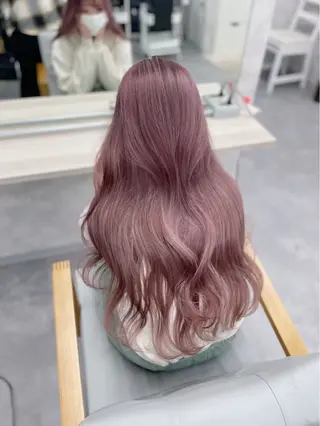 ロング 似合わせハイトーン ⚜️ちづるのヘアスタイル