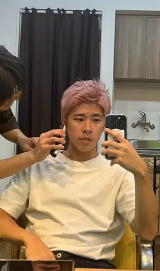 カラー ヘアアレンジ メンズ 20代〜40代 大塚🌱松原大将のヘアスタイル