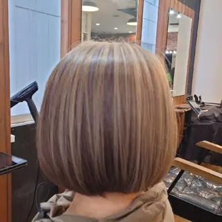 ショート カラー 渡邊達也/ハイライト /バレイヤージュのヘアスタイル