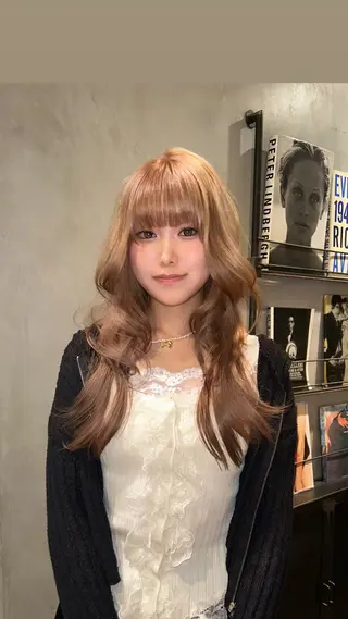 ロング カラー タナカ カナ🫧のヘアスタイル