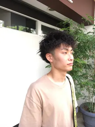 ショート パーマ hair salon　k2のヘアスタイル