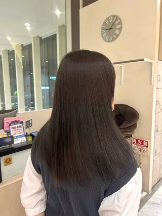 ロング カラー 森川 颯香のヘアスタイル